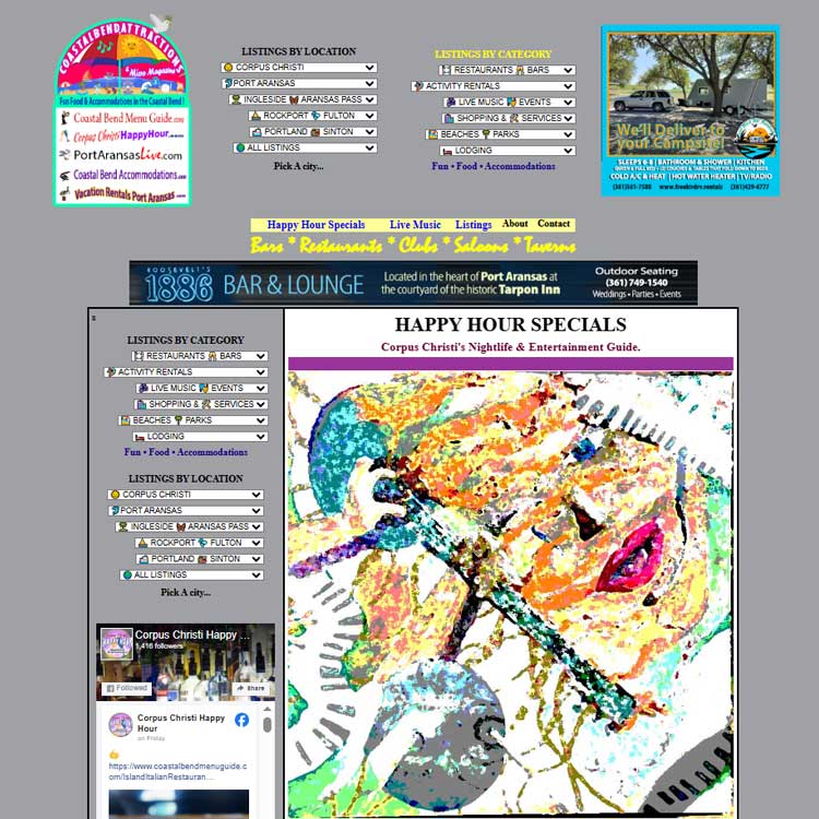 Coastal Bend Web Design, Development and Online Marketing