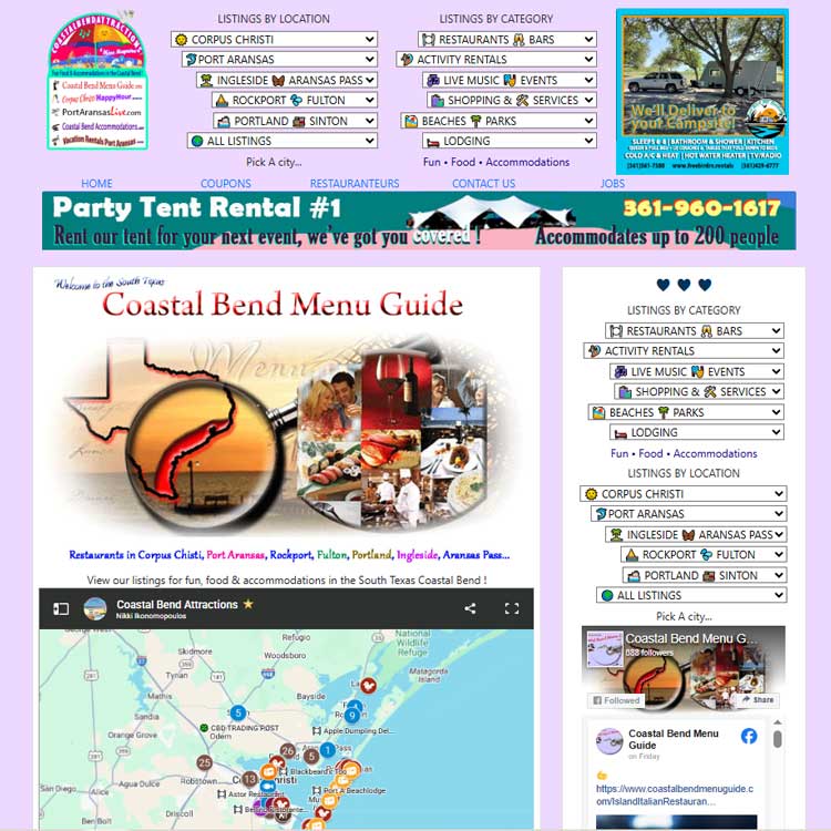 Coastal Bend Web Design, Development and Online Marketing