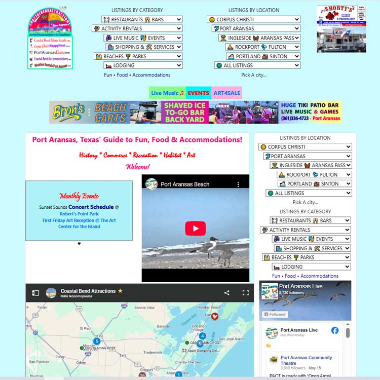 Coastal Bend Web Design, Development and Online Marketing